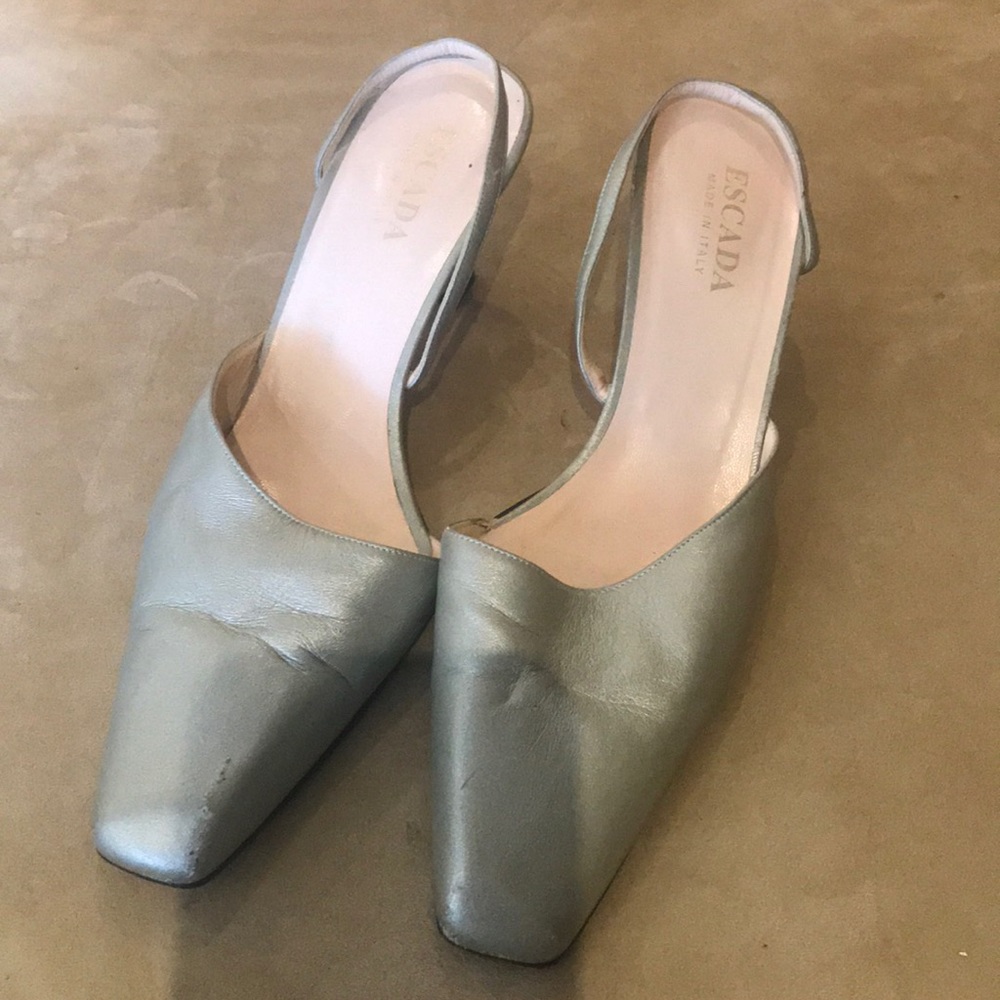 Escada leather shoe